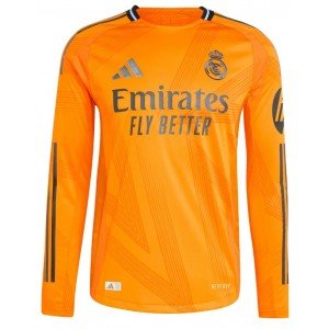 Camisa II Real Madrid 2024 2025 Adidas oficial manga comprida